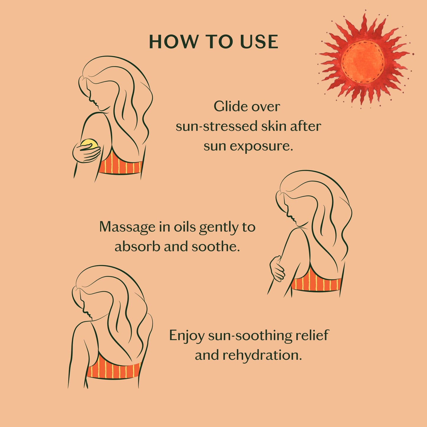 Kate McLeod The Sun Stone | After Sun Balm & Lotion Bar