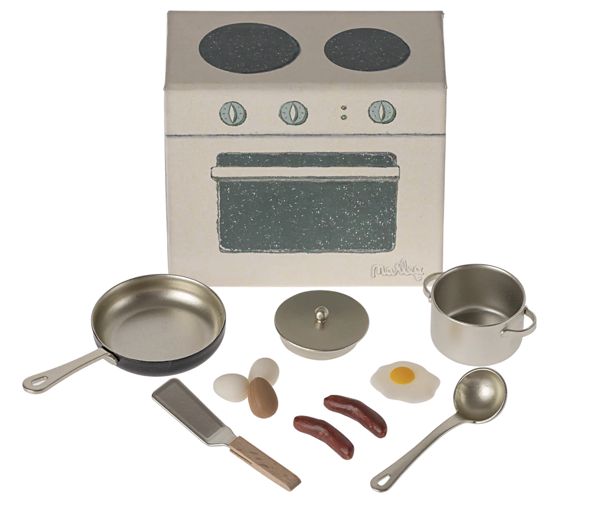 Maileg Cooking Set, Mouse