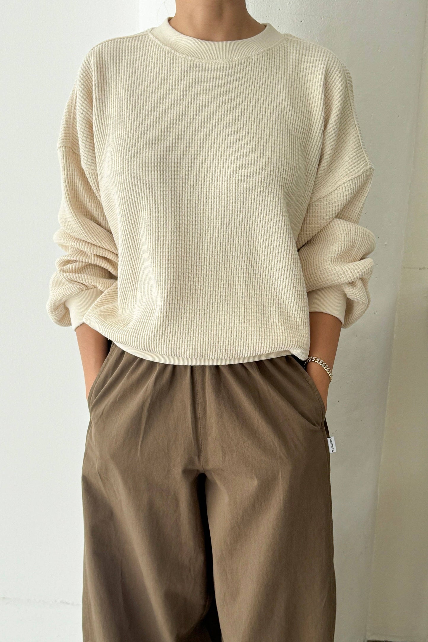 Le Bon Shoppe - Waffle Core Sweatshirt