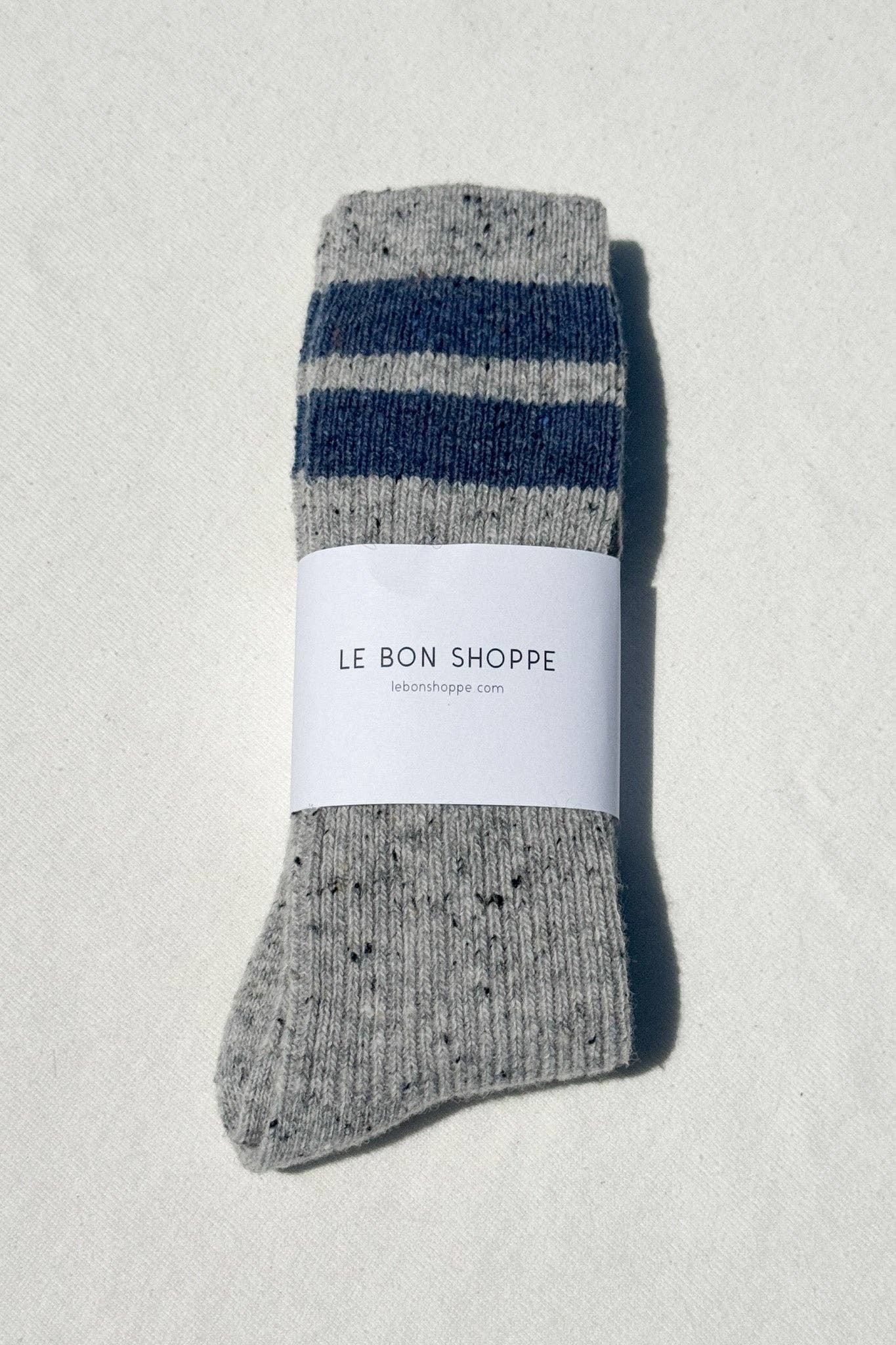 Le Bon Shoppe Snow Varsity Socks - Multiple Options