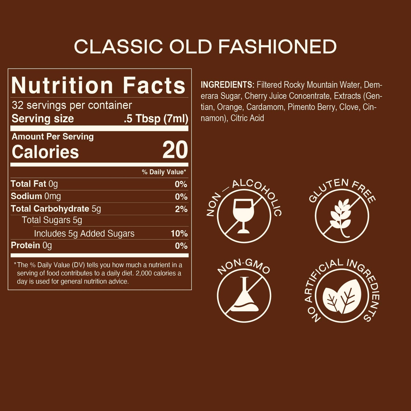 Strongwater Old Fashioned Cocktail Syrup Sample Set