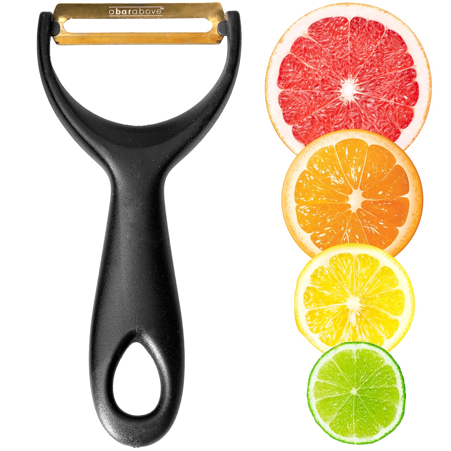 A Bar Above Citrus Peeler, Gold