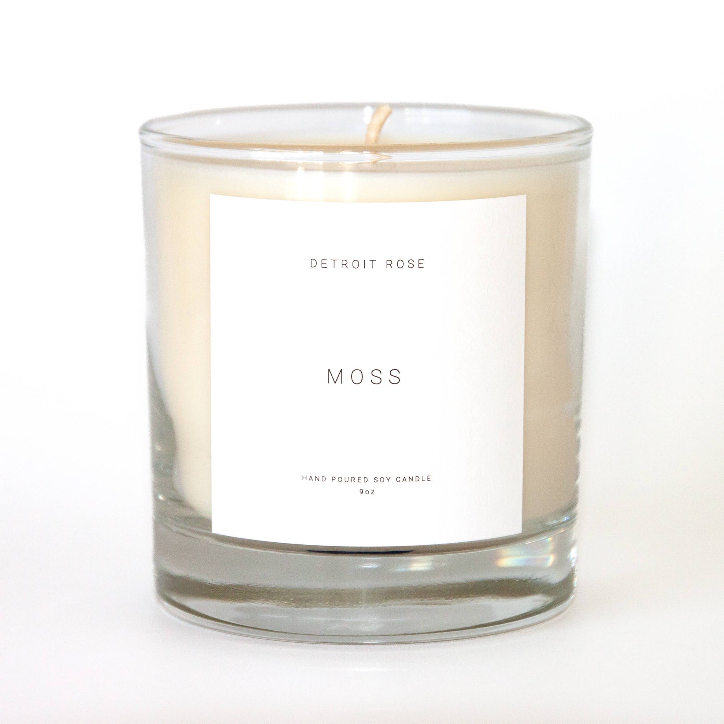 Detroit Rose Moss Candle