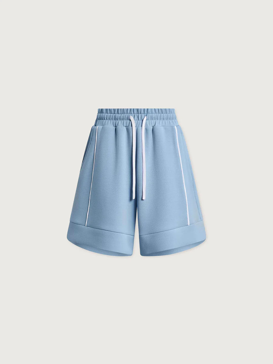 Varley Barns High Rise Shorts 4.5, Airy Blue