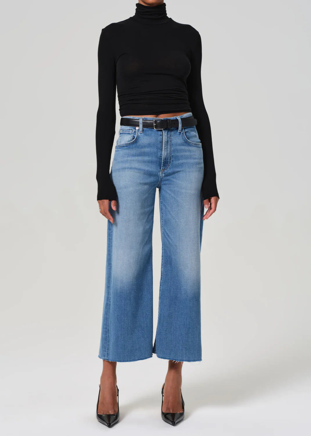 Citizens of Humanity Lyra Wide Leg Crop, Bhodi