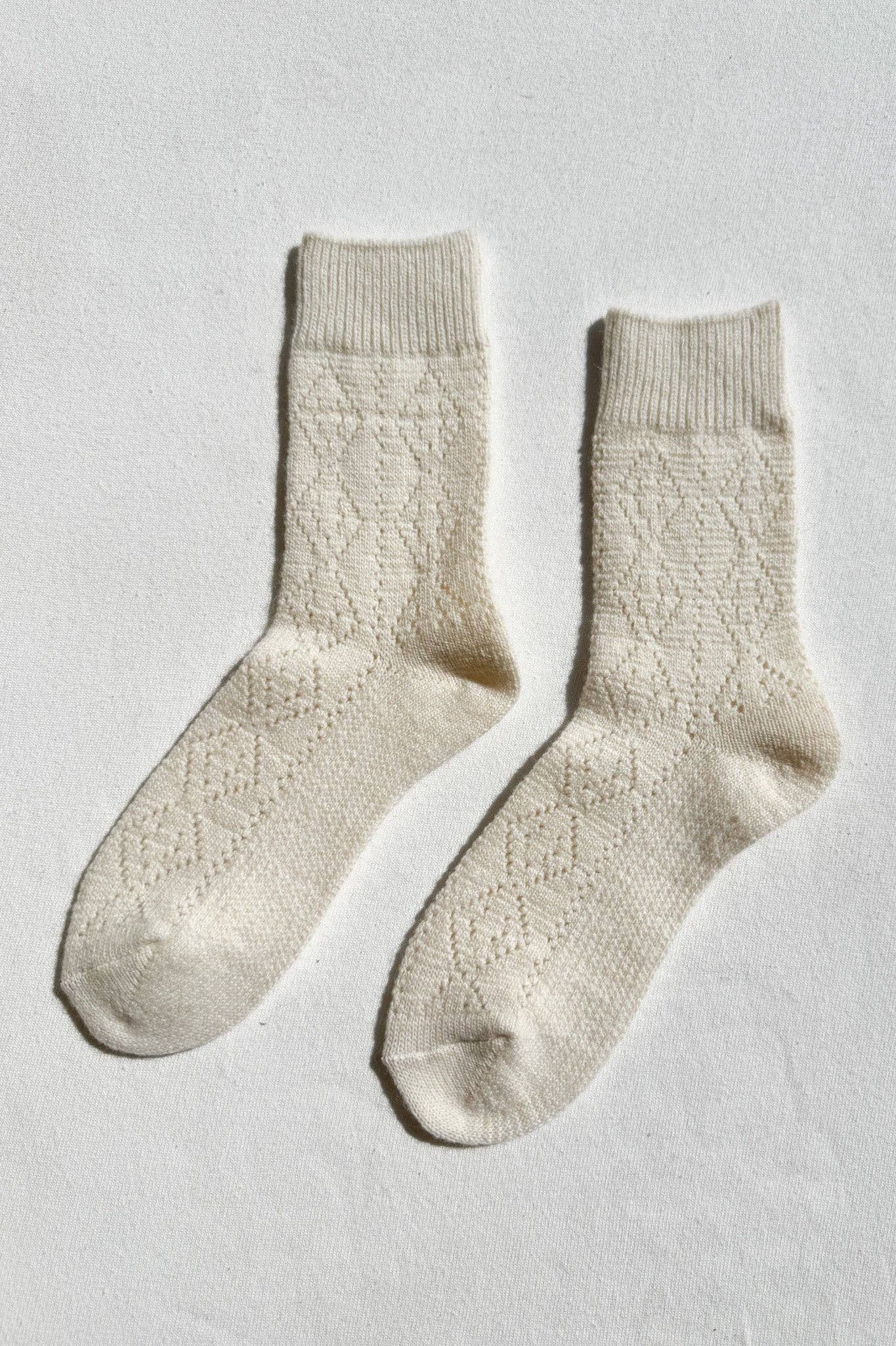 Le Bon Shoppe Cashmere Pointelle Socks - Multiple Options