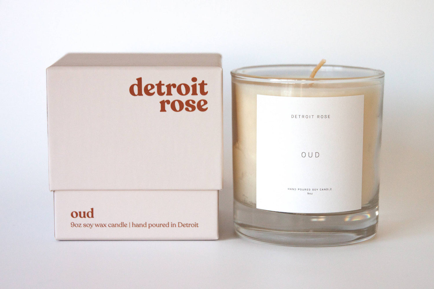 Detroit Rose - Oud Candle