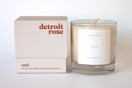 Detroit Rose - Oud Candle