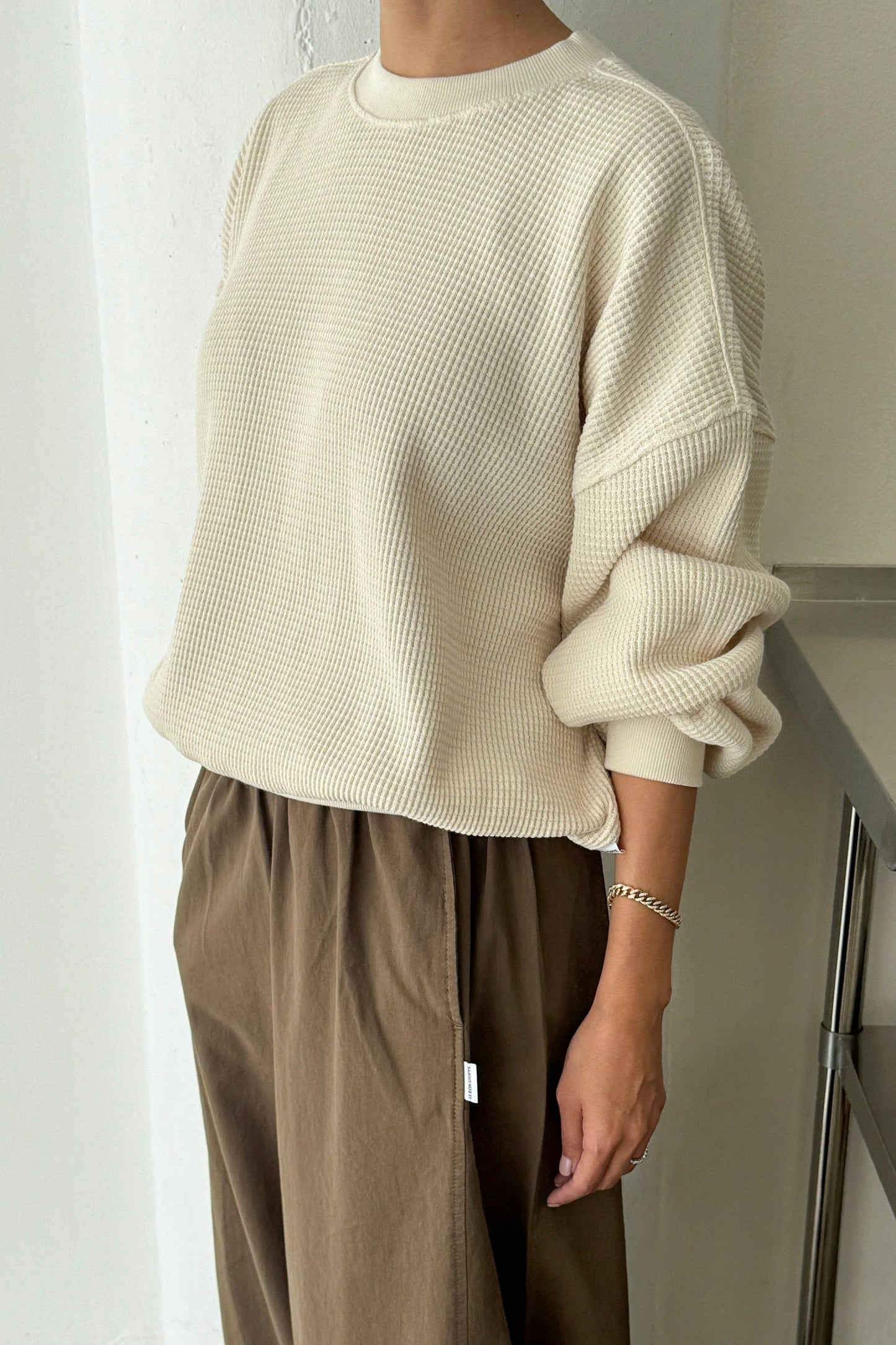 Le Bon Shoppe - Waffle Core Sweatshirt