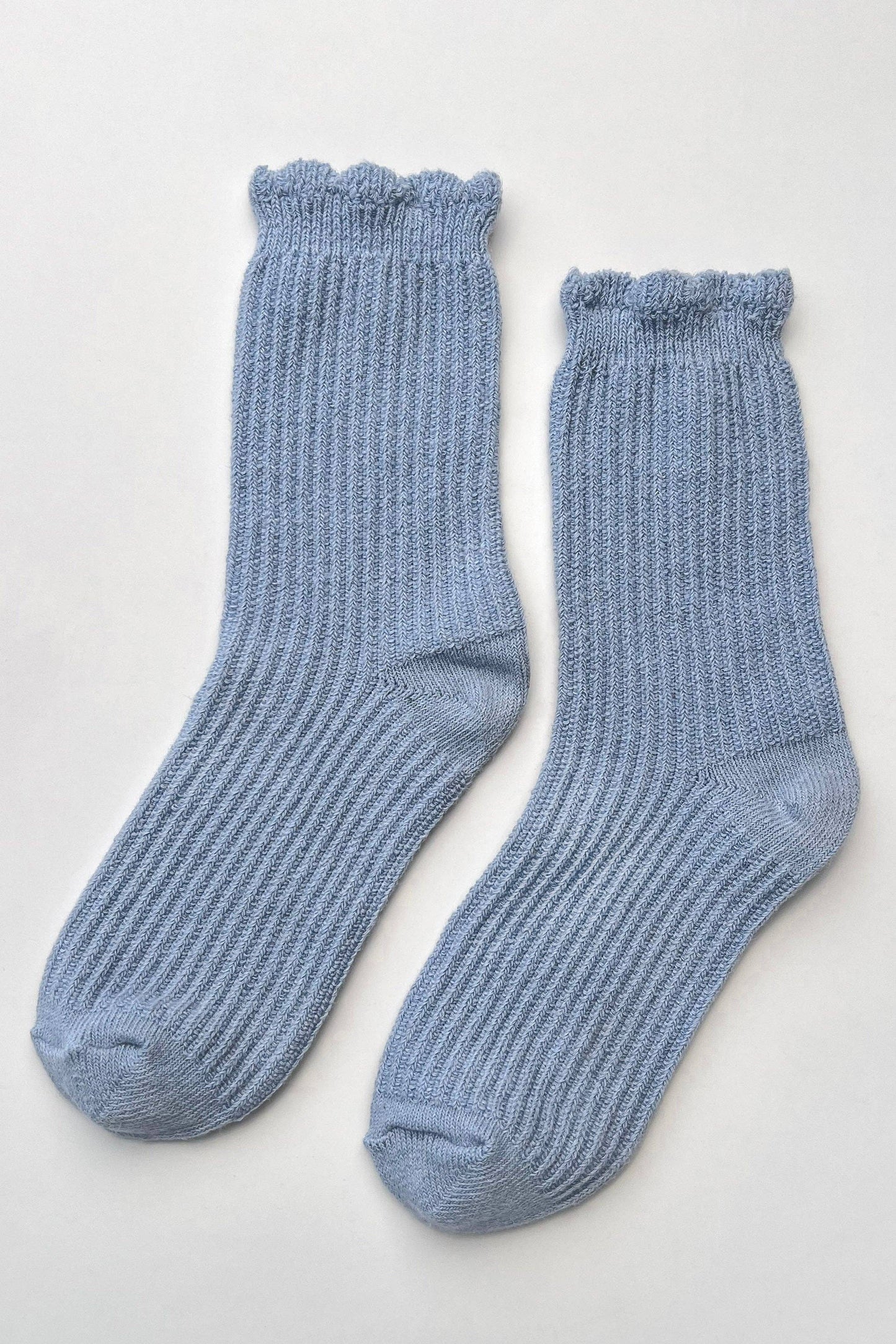 Le Bon Shoppe - Linen Scallop Socks - Multiple Options