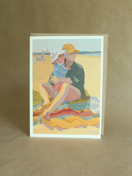 Katherine Corden Art, Counting Waves | A6 Card + Envelope
