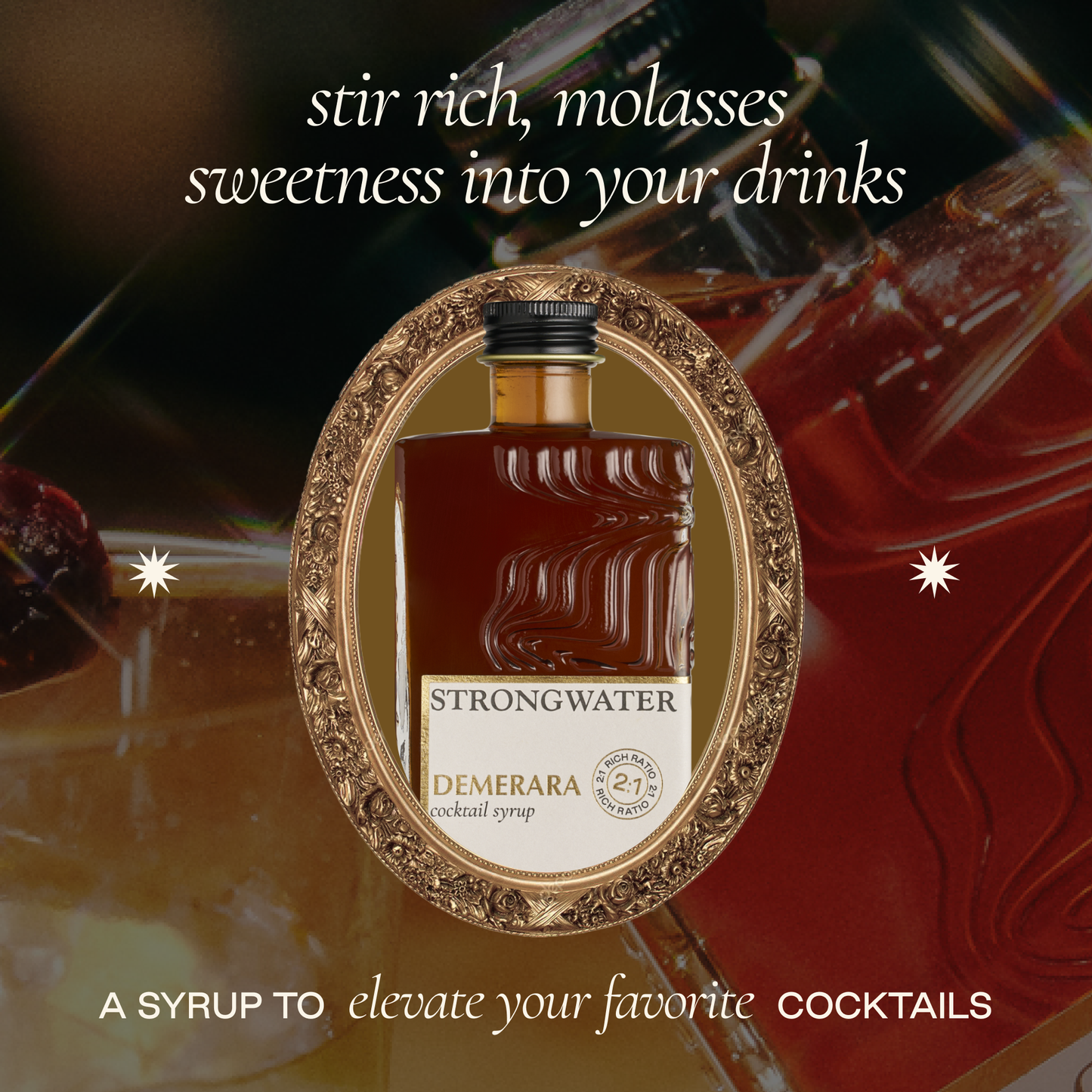 Strongwater Demerara Cocktail Syrup