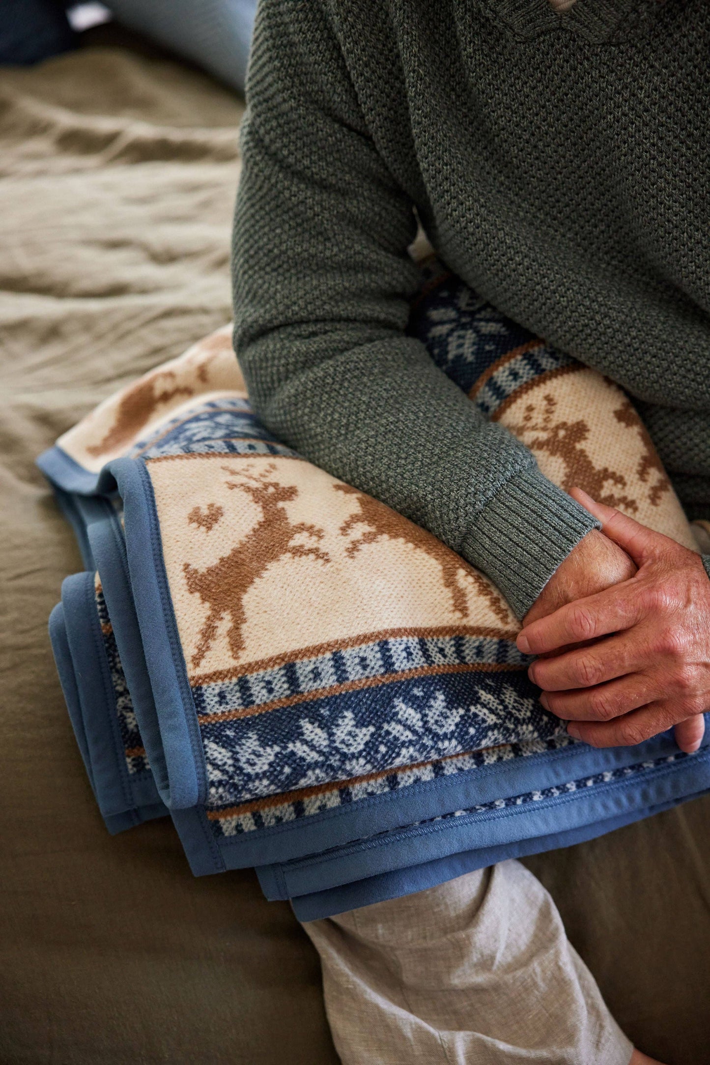 ChappyWrap Brett Fair Isle Blanket