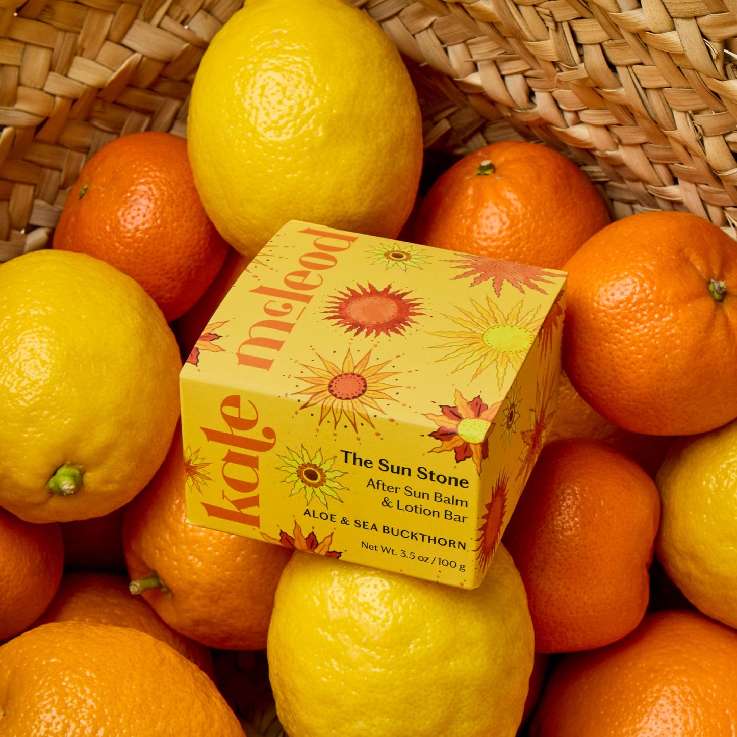 Kate McLeod The Sun Stone | After Sun Balm & Lotion Bar