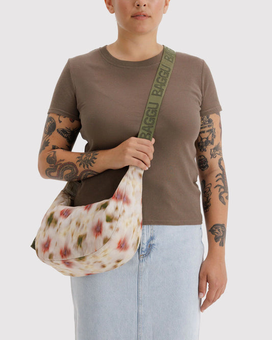 Baggu Medium Nylon Crescent Bag - Multiple Options