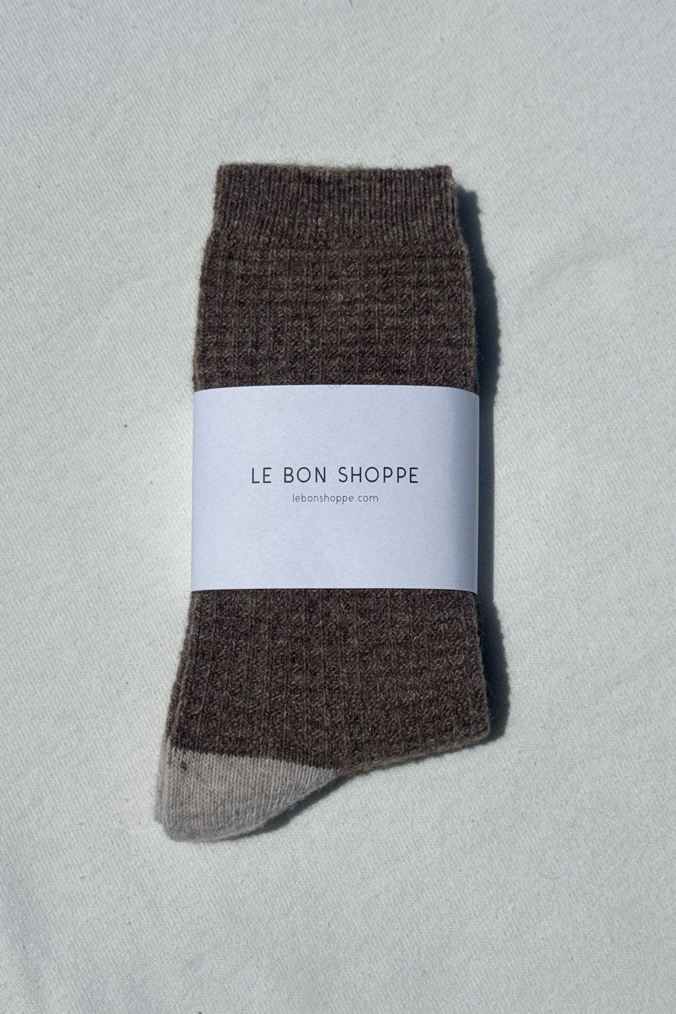 Le Bon Shoppe Wool Waffled Socks - Multiple Options