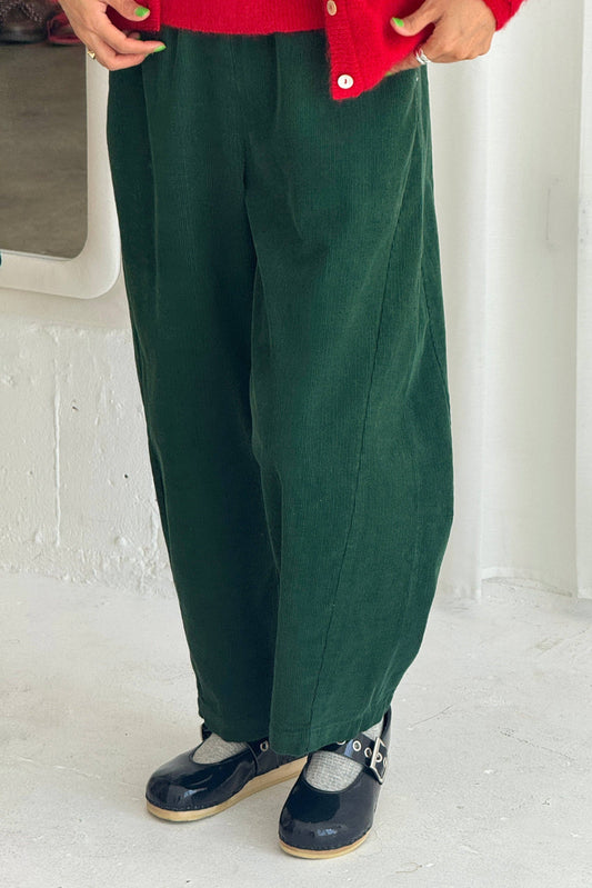 Le Bon Shoppe Corduroy Arc Pants, Foret