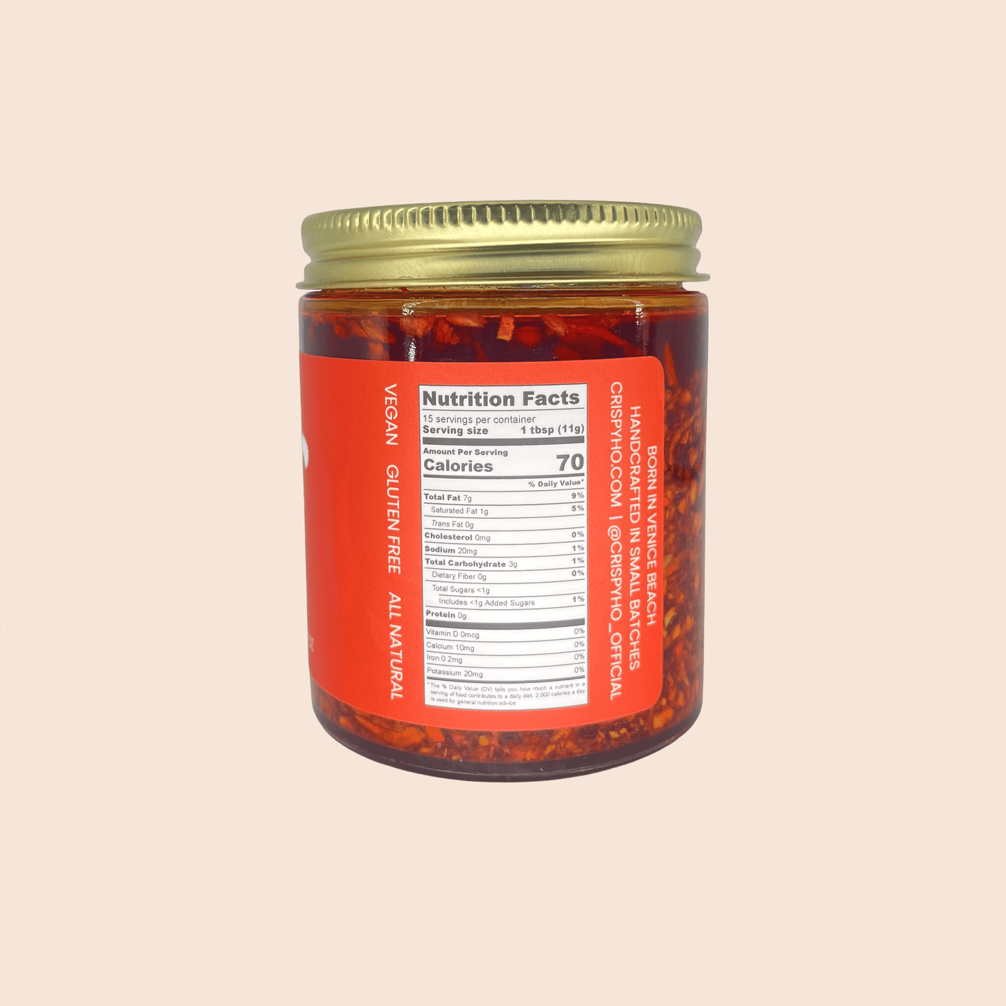 Crispy Ho - Crispy Ho Chili Crunch (Original 6 oz Jar)