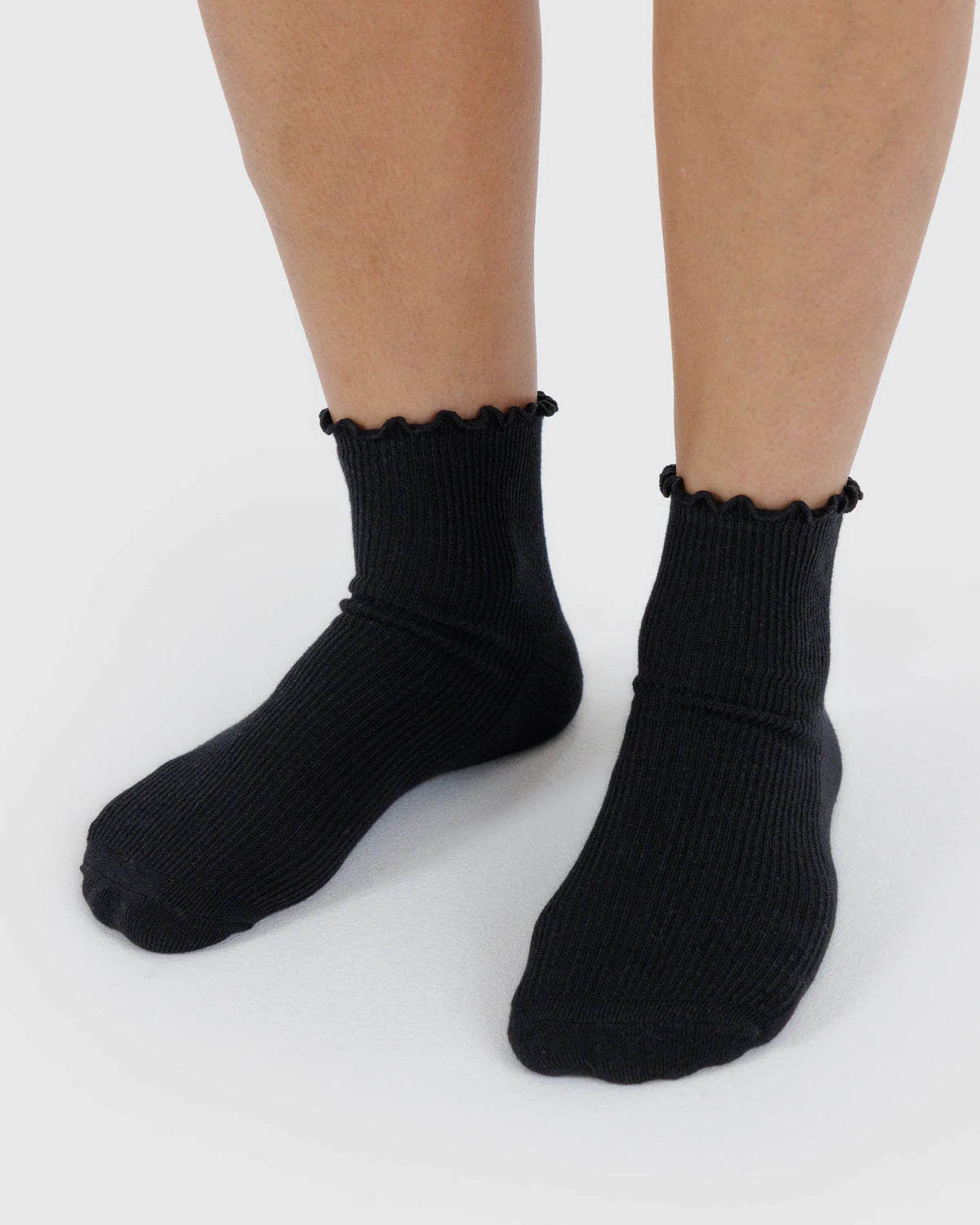 Baggu Lettuce Edge Socks Set of 2 - Multiple Options