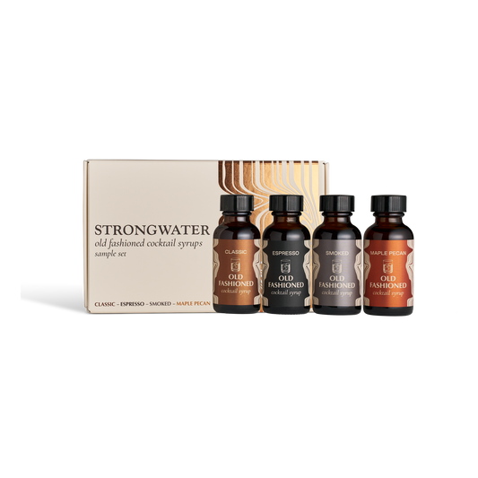 Strongwater Old Fashioned Cocktail Syrup Sample Set