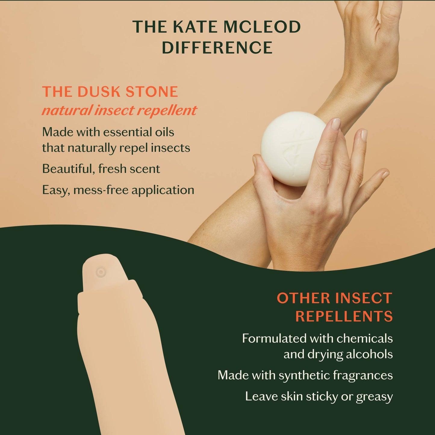 Kate McLeod Dusk Stone | Natural Insect Repellant