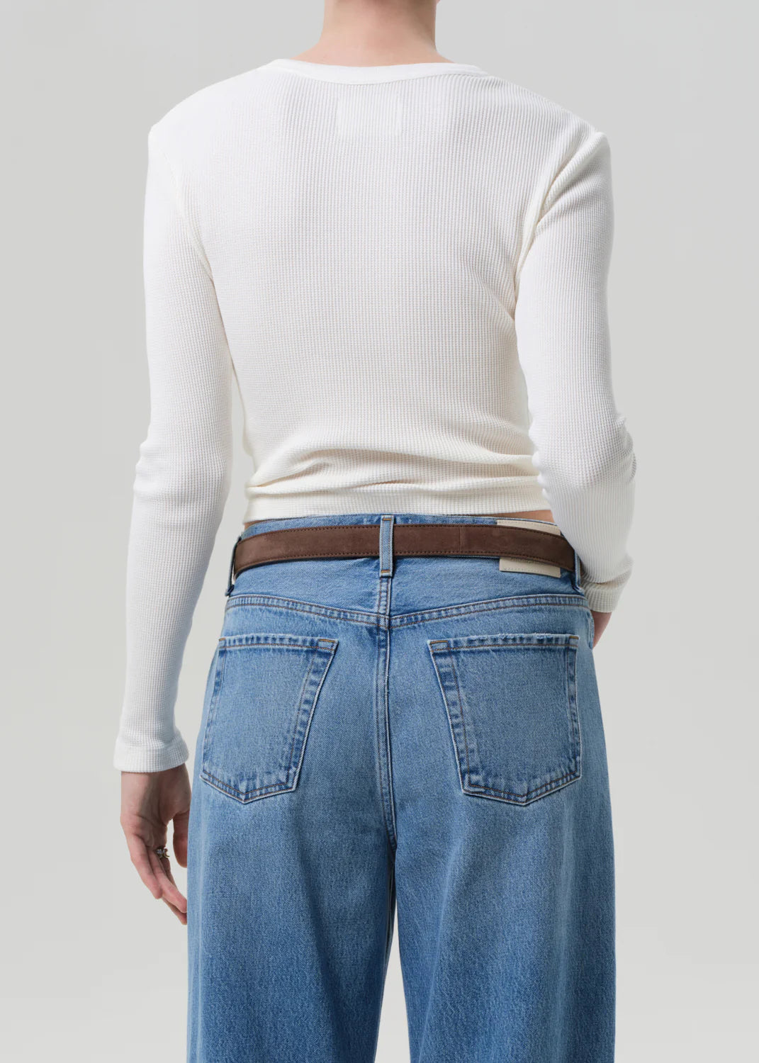 Citizens Of Humanity Pilar Crewneck, Pashmina (Off White)