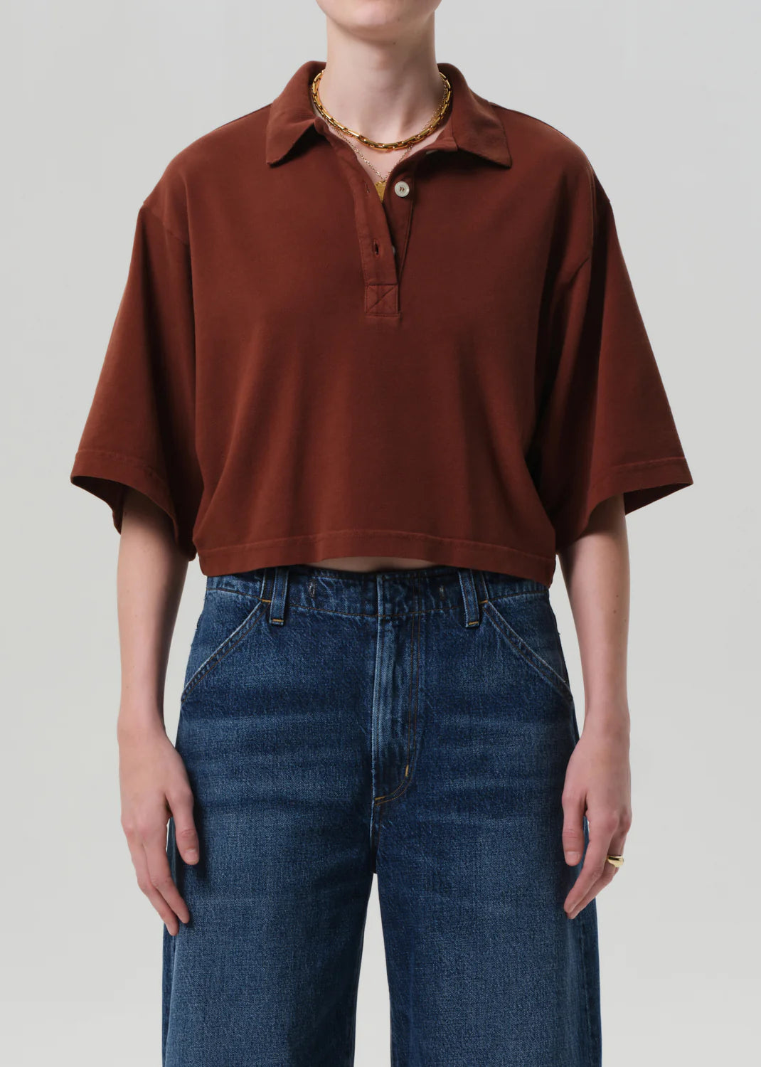 Citizens of Humanity Lowen Polo Shirt, Chai