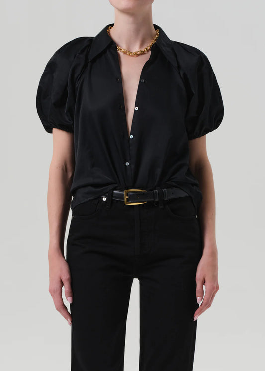 Citizens of Humanity Leila Blouse, Black