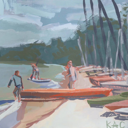 Katherine Corden Art, Set Sail Print