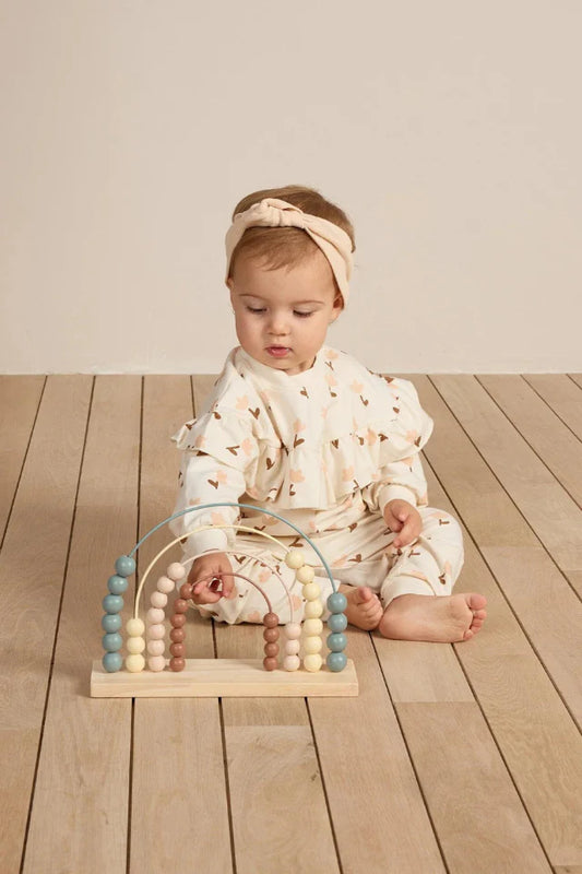 Quincy Mae Ruffle Fleece Sweatshirt - Multiple Options