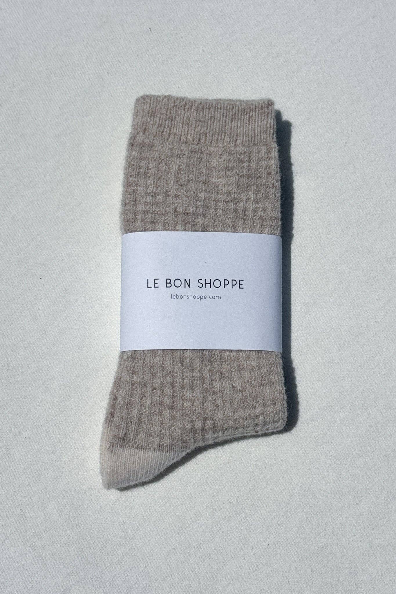 Le Bon Shoppe Wool Waffled Socks - Multiple Options