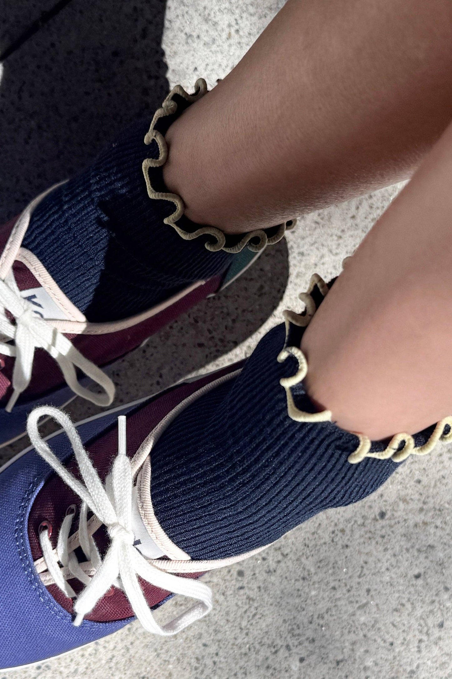 Le Bon Shoppe, The Petite Ruffled Modal Socks