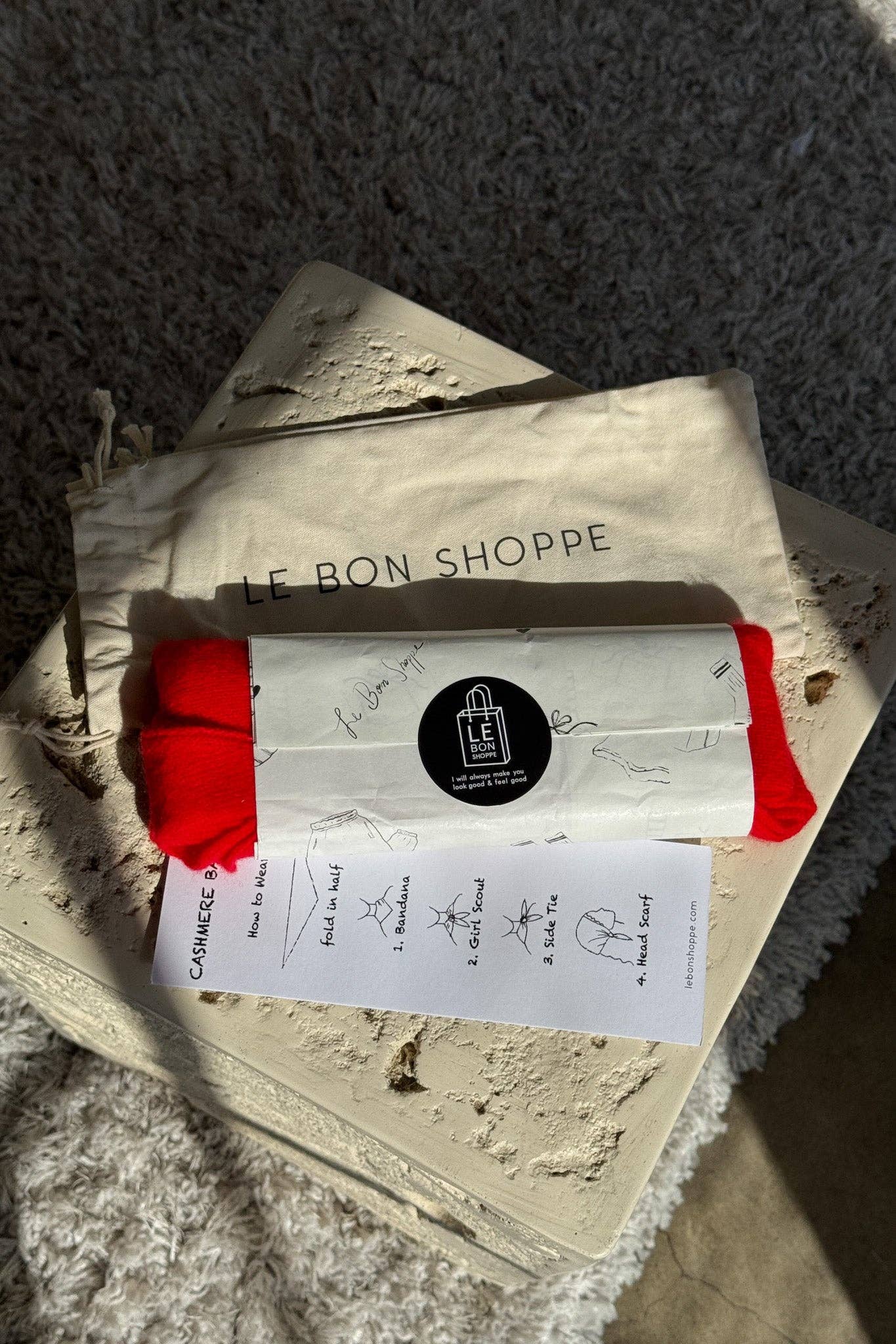 Le Bon Shoppe - Cashmere Bandana
