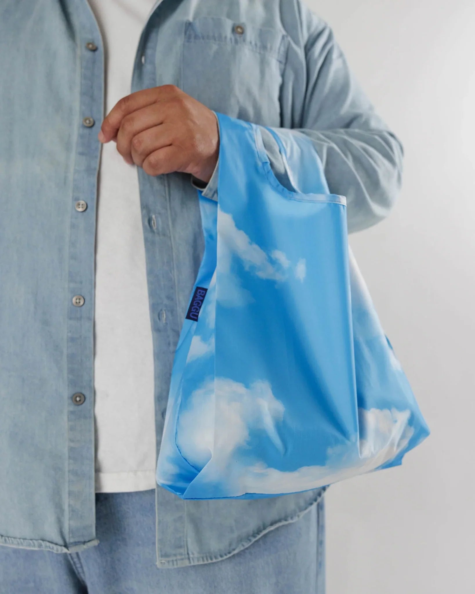 BAGGU Metallic Light Blue Baby Baggu – Tender Loving Empire