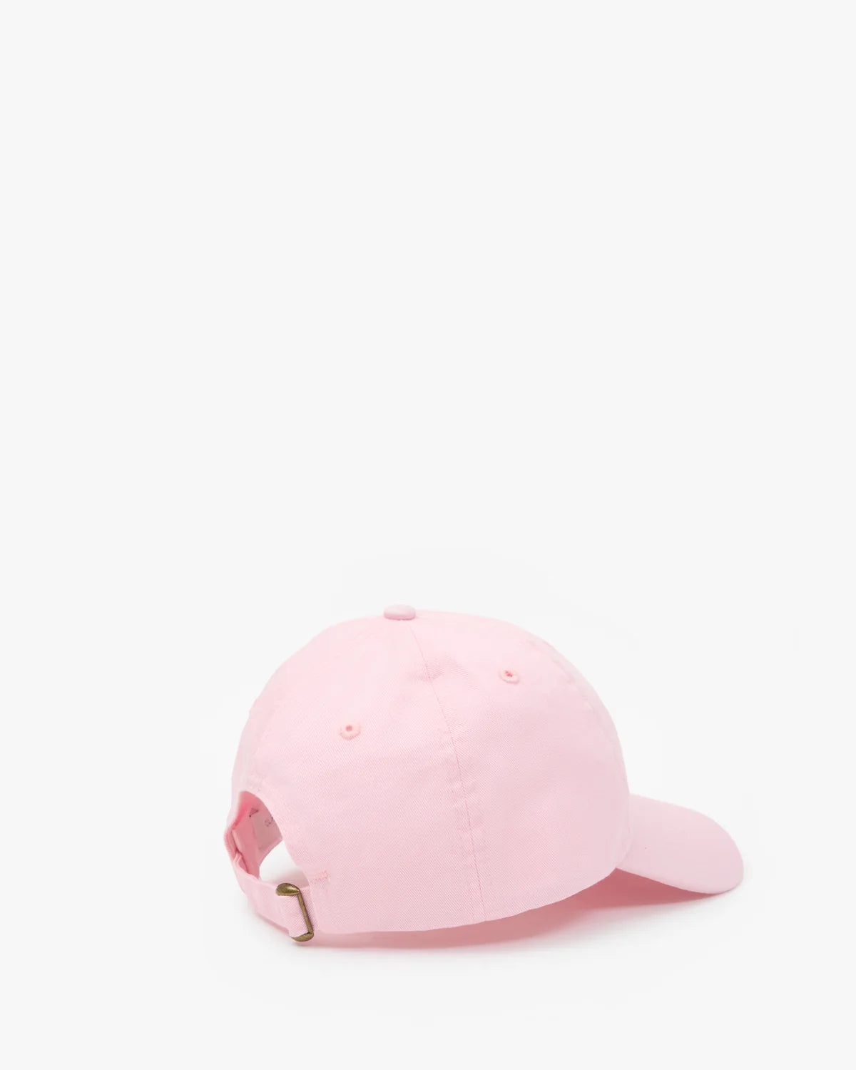 Clare V Baseball Hat, Embroidered Ciao Light Pink