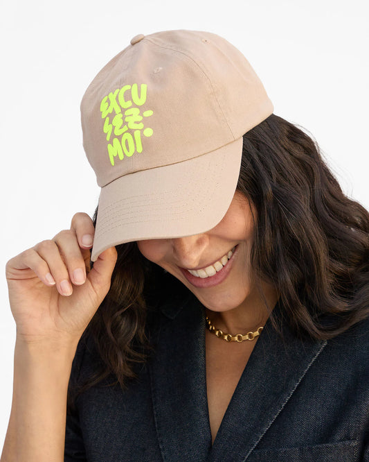 Clare V Baseball Hat, Excusez Moi