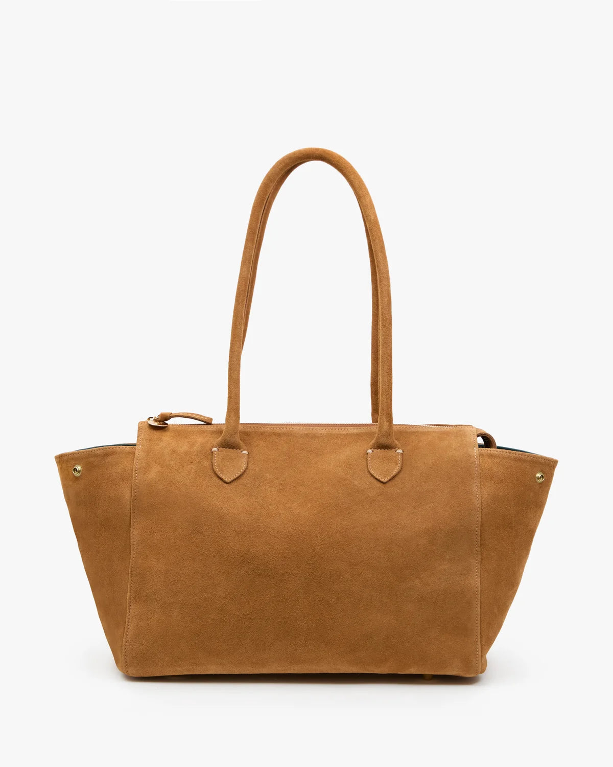 Clare V Beatrice, Suede, Caramel
