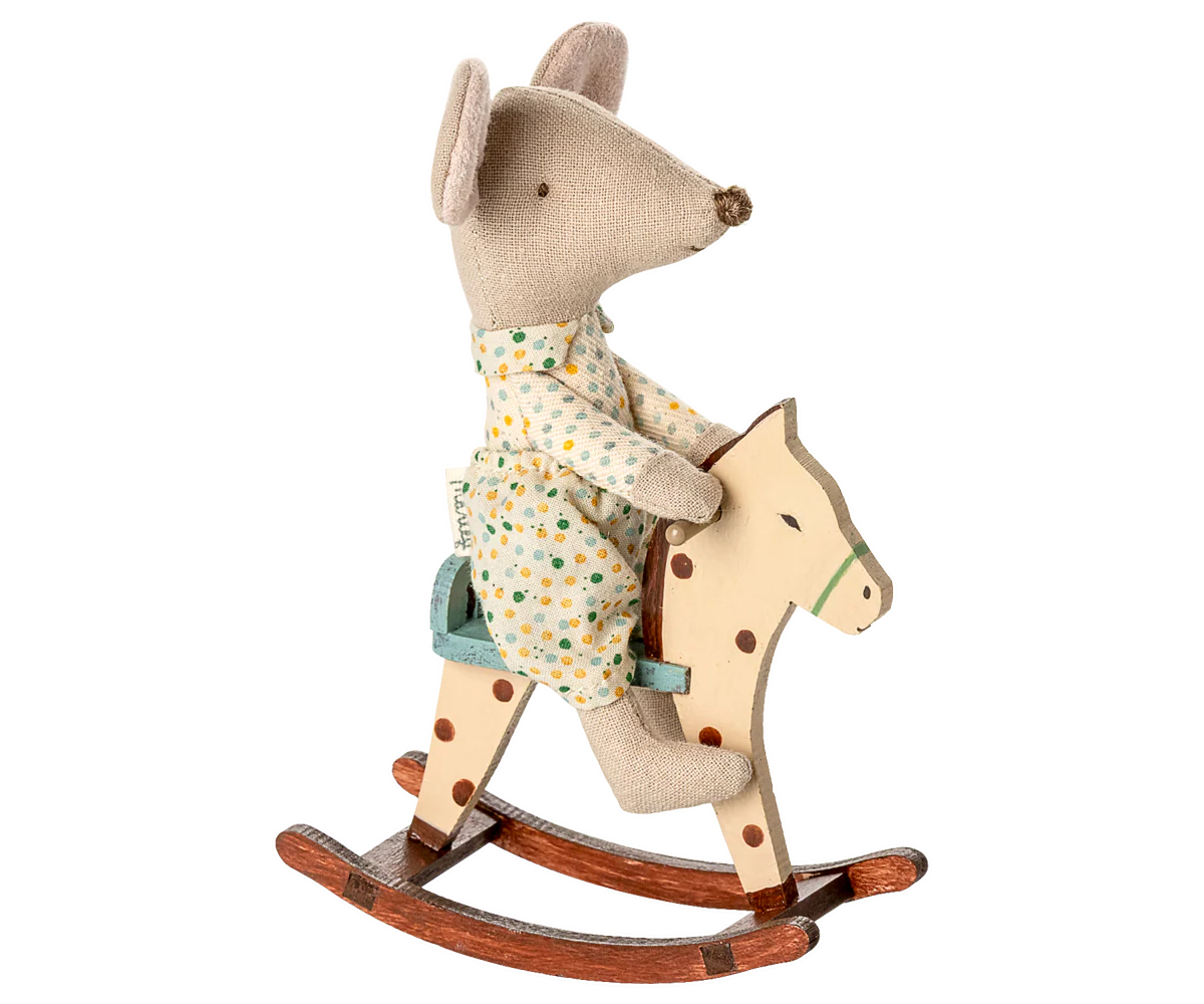 Maileg Rocking Horse, Mouse