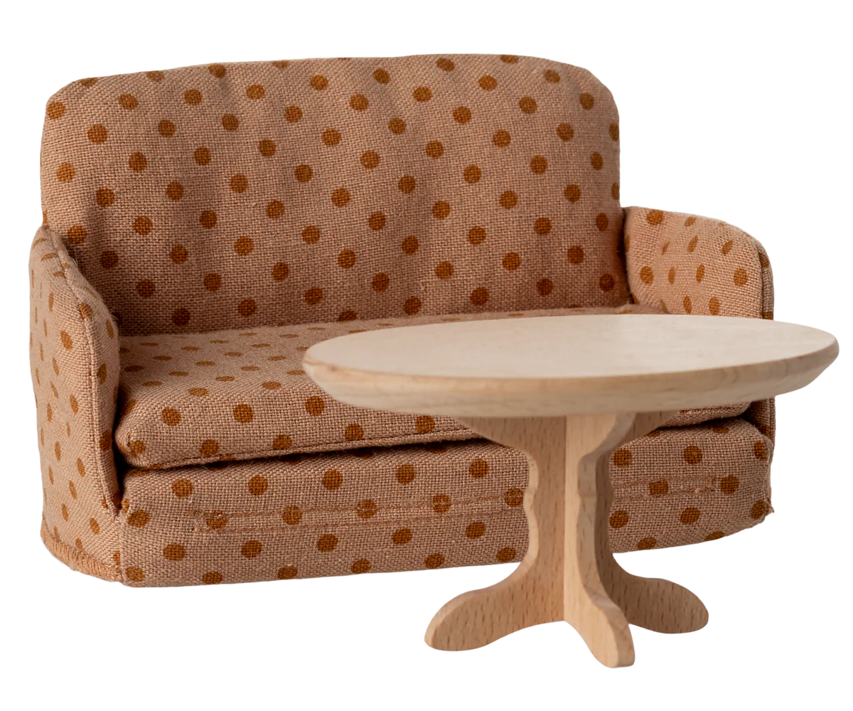 Maileg Sofa Bed, Mouse, Dots