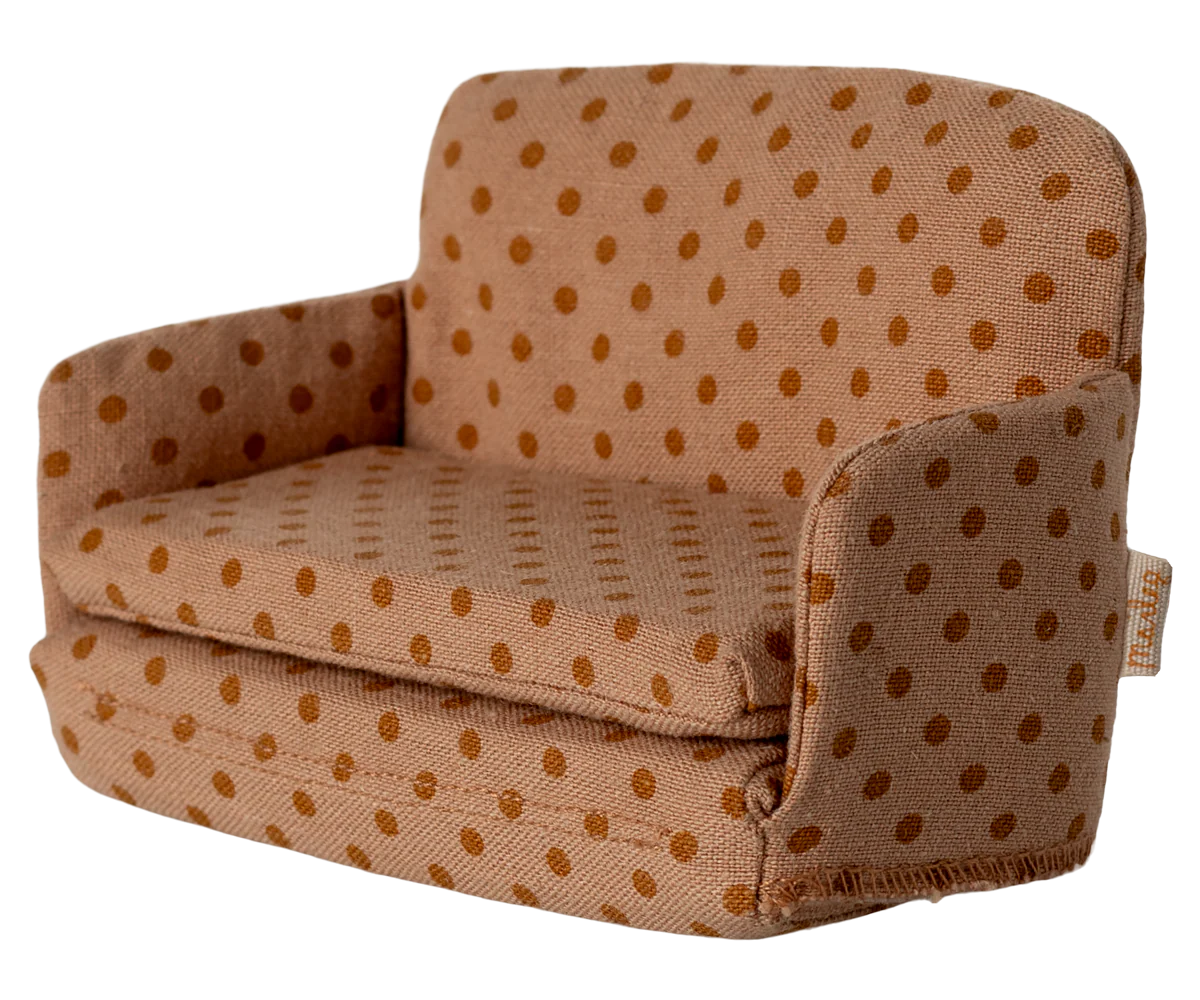 Maileg Sofa Bed, Mouse, Dots