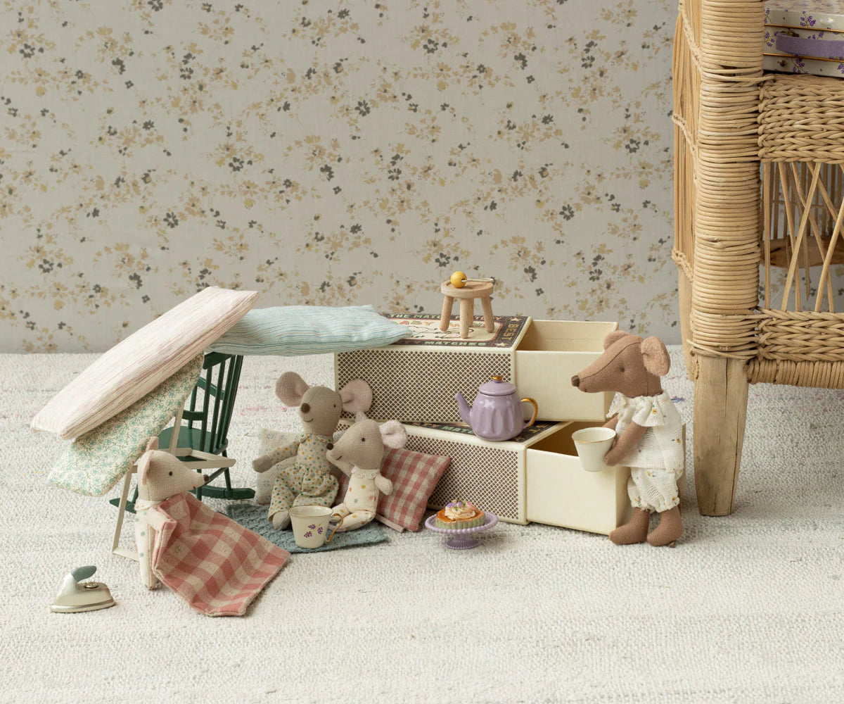 Maileg Big Sister Mouse in Box, Pyjamas