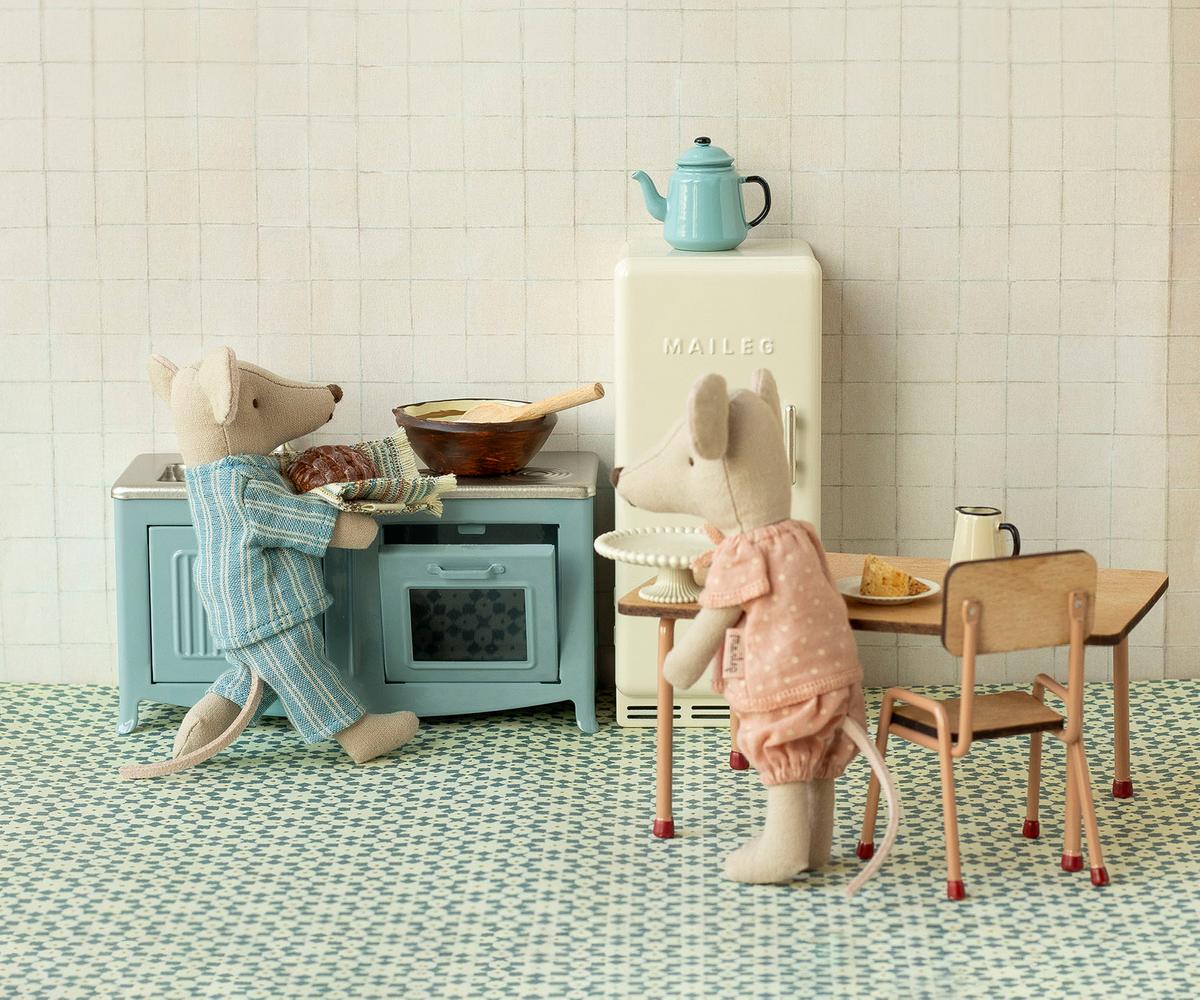 Maileg Table and Chair Set, Mouse