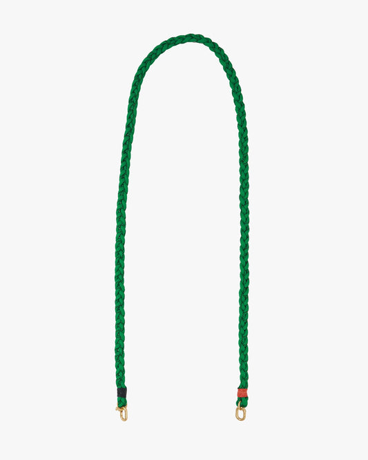 Clare V Crossbody Strap Braided Sailcord, Green