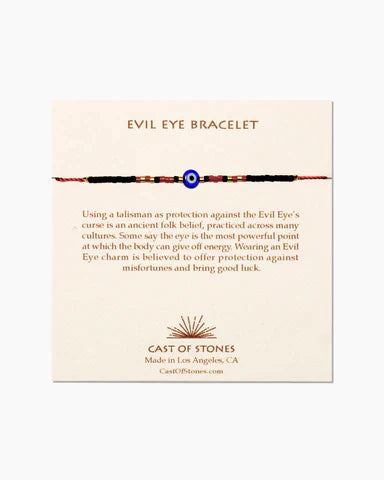 Cast of Stones Evil Eye Bracelet - Multiple Options