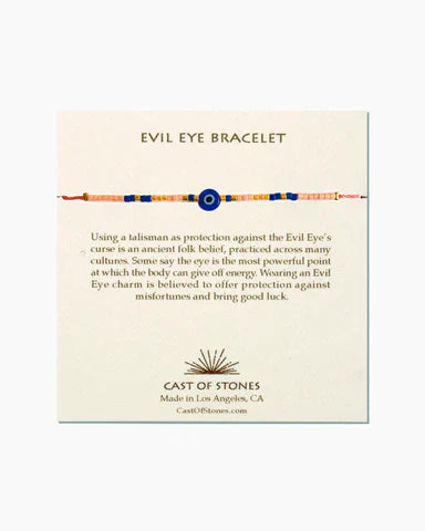 Cast of Stones Evil Eye Bracelet - Multiple Options