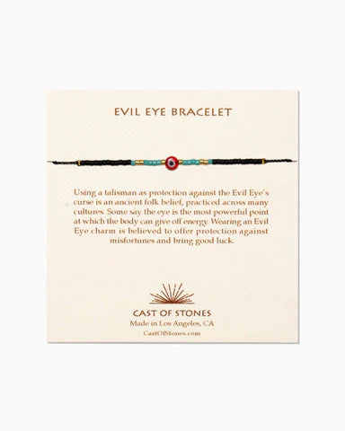 Cast of Stones Evil Eye Bracelet - Multiple Options