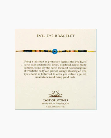 Cast of Stones Evil Eye Bracelet - Multiple Options