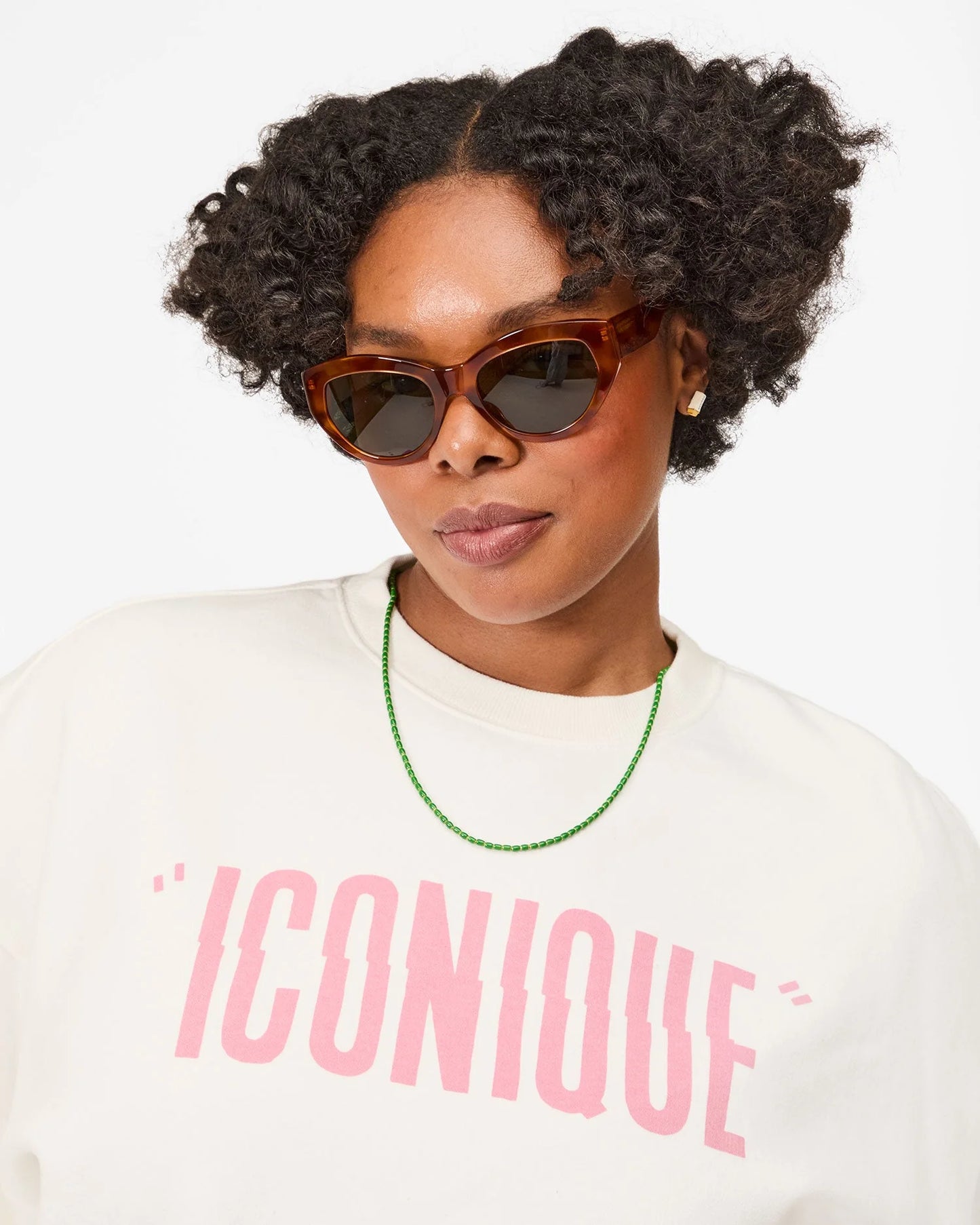 Clare V Sophia Sunglasses, Havana Tortoise