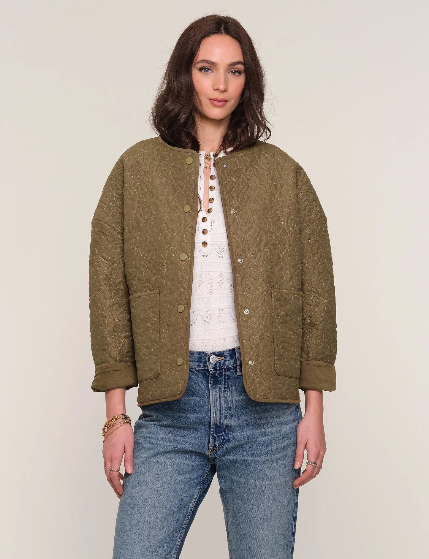 Heartloom Beck Jacket, Olive