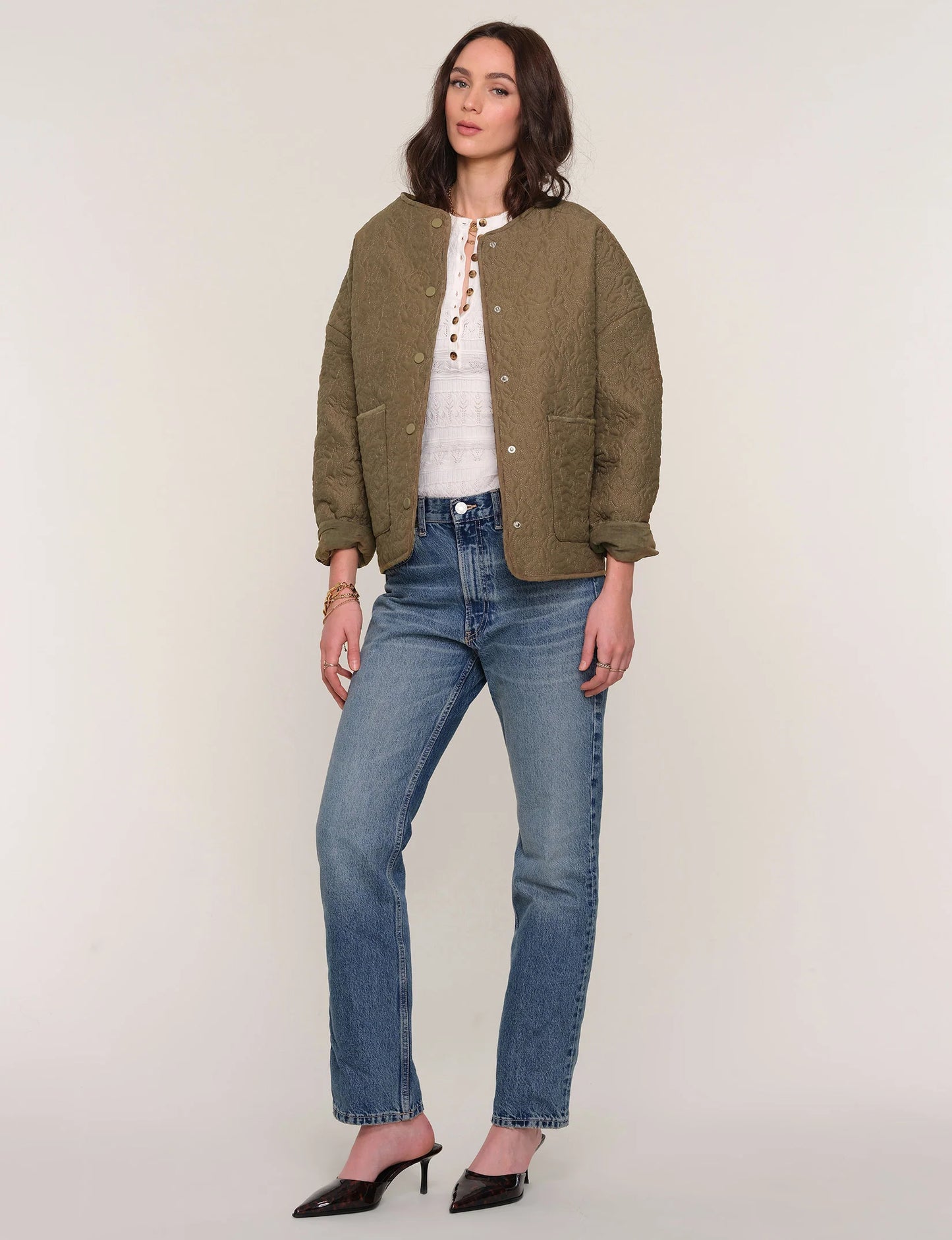 Heartloom Beck Jacket, Olive